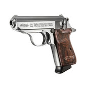 Walther PPK/S 380 ACP 3.3" Stainless/Walnut view 3