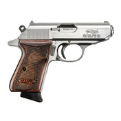 Walther PPK/S 380 ACP 3.3" Stainless/Walnut view 2