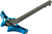 Timber Creek Ambidexterous Charging Handle Blue view 2