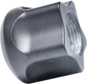 Timber Creek Thread Protector 1/2-28 Silver view 2