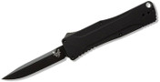 Benchmade OM 2.475" OTF Clip-Point Black