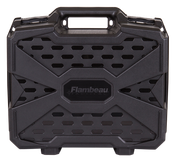 Flambeau Double Deep Tactical Pistol Case Black view 2