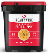 ReadyWise Freeze Dried Entrees 60 Servings Bucket