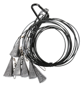 Higdon Outdoors Battleship Rig 4 oz Steel Weights view 2