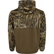 Drake MST Endurance 1/4 Zip Hoodie Small Mossy Oak Bottomland view 2