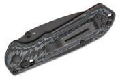 Benchmade Mini Freek 3" Drop Point Plain Black & Gray view 4