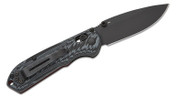Benchmade Mini Freek 3" Drop Point Plain Black & Gray view 2