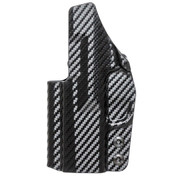 Rounded Taurus PT111 IWB Kydex Holster Carbon Fiber view 3