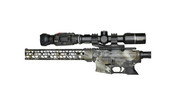 Burris RT6 w/ BTC 35 Thermal Clip-On Kit & P.E.P.R Mount view 3