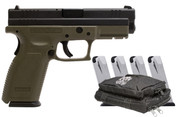 Springfield XD-9 Gear Up Package 9mm 4" OD Green