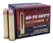 Fort Scott Tumble Upon Impact Brush Hog 45-70 Govt 300 gr Solid Copper Spun