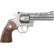 Colt Python Engraved .357 Mag 4.25" Stainless Steel view 4
