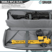 Savior Equipment Urban Warfare 42" Rifle Case Gray view 4