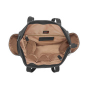 GTM Oversized Travel Tote Black GTM-10/BK view 3