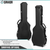 Savior Equipment Ultimate Guitar Case 45" Rifle Case Black view 6
