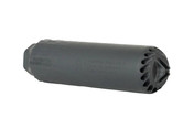 HUXWRX Flow 556 Ti 5.56 NATO Suppressor Titanium Black