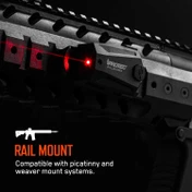 iProtec Mycro Rail Mount Red Laser Black view 5