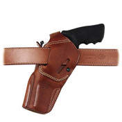 Galco DAO OWB Tan Leather Belt Slide Holster view 3