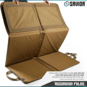 Savior Equipment Folding Shooting Mat Tan 89" view 4