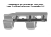 Leapers Cantilever Mount Picatinny Black view 7
