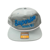 Superior OG Rope Hat Dusty Blue & White