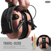 Savior Apollo Sound Suppressors Earmuffs Coral Peach view 5