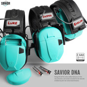 Savior Apollo Sound Suppressors Earmuffs Bright Teal view 6