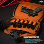 Savior Equipment Specialist Pistol Case Hunter Orange view 4