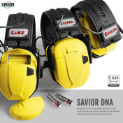 Savior Apollo Sound Suppressors Earmuffs Electric Yellow EM-APOLLO-TE view 6