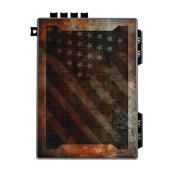 Stopbox USA Pro Handgun Case Rustic Flag