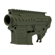 Faxon X-Tra Lite AR-15 Stripped Receiver Set OD green view 4