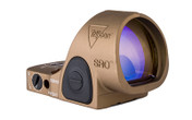 Trijicon SRO2 1x 2.5 MOA Green Red Dot Coyote view 3