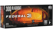 Federal Fusion .300 Blackout 190 Grain Fusion Polymer Tip view 2