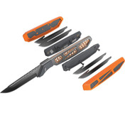 Outdoor Edge Razor APX 3" Drop Point Fixed Blade Orange view 4