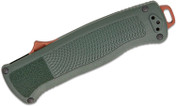 Benchmade Shootout 3.49" Drop Point OTF Knife Taiga Green view 3