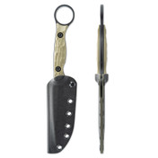 Toor Knives Serpent S 3.75" Fixed Blade Ranger Green view 3