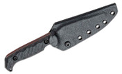 Toor Knives Darter S 4.25" Drop Point Fixed Blade Shadow Black view 3