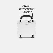 Turtlebox Cub Bluetooth Speaker White TB-CUB-G1-WHITE-2 view 3