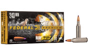 Federal 243 Win 55 Grain Nosler Ballistic Tip