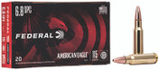 Federal American Eagle 6.8 SPC 115 Grain Full Metal Jacket