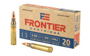 Hornady Frontier 5.56 NATO 62 Grain Full Metal Jacket