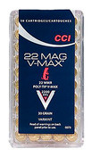CCI Varmint 22 WMR 30 Grain Hornady V-Max