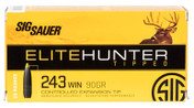 Sig Sauer Elite Hunter Tipped 243 Win 90 Grain Controlled Expansion Tip