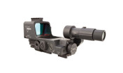 Trijicon MGRS and MAG Red 35 MOA Segmented Circle 3.0 MOA Dot view 2