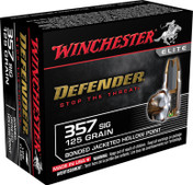 Winchester Defender 357 Sig 125 Grain Bonded Jacket Hollow Point