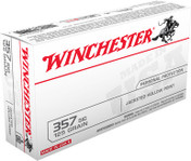 Winchester USA 357 Sig 125 Grain Jacketed Hollow Point