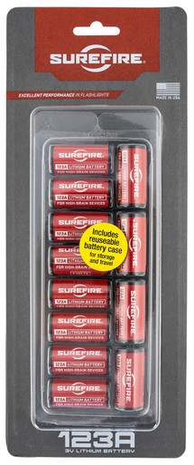 Surefire CR123A 12 Pack Batteries