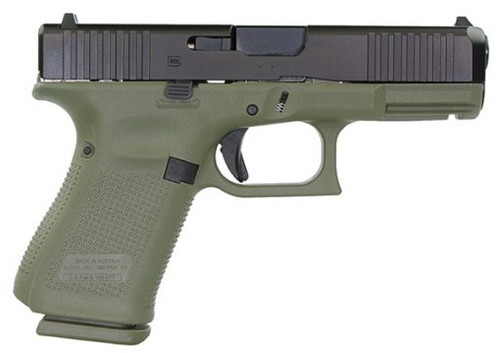 Glock 19 Gen5 9mm Battlefield Green