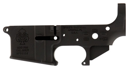 Spikes Tactical PHU Spade Stripped Lower Receiver Black