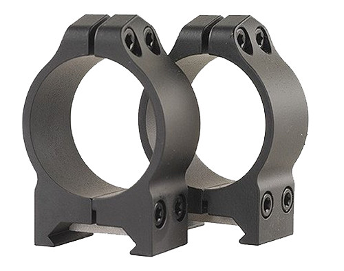 Warne Maxima Vertical Scope Rings High 30mm Black Steel